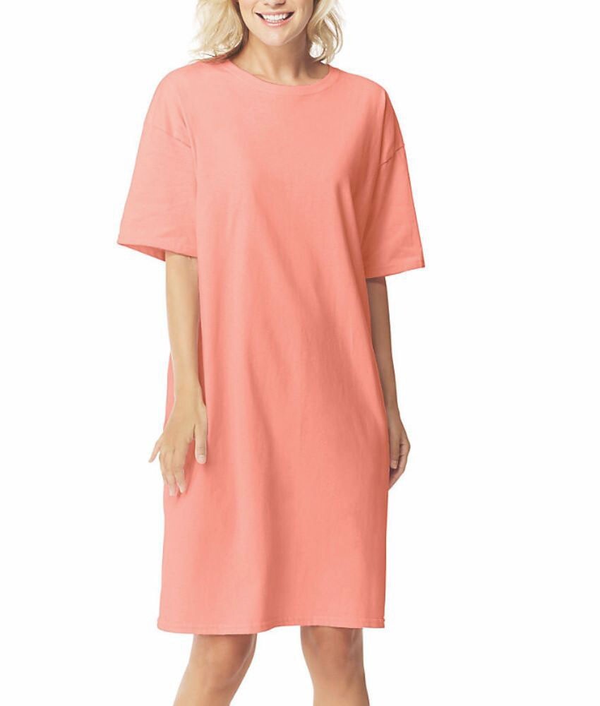 Solid Color Sleep Shirt