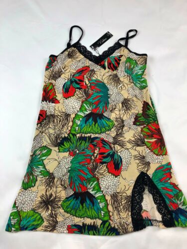 Ladies Chemise - Classic Flower Print Babydoll