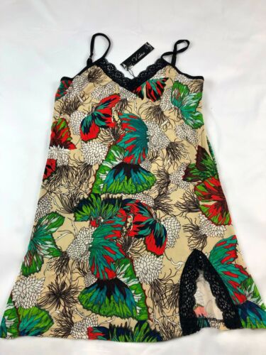 Ladies Chemise - Classic Flower Print Babydoll