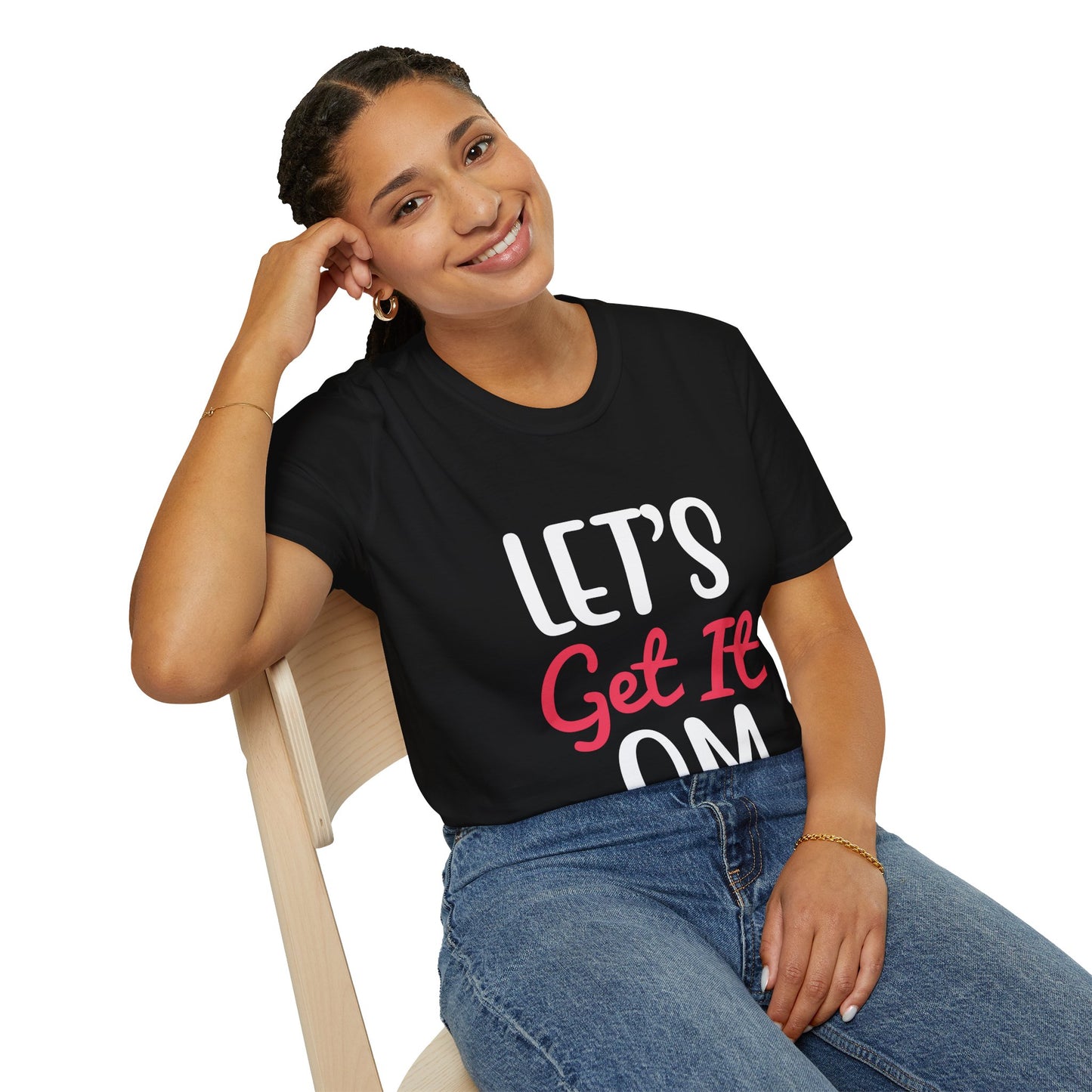 Let's Get It Om T-Shirt — Yoga & Meditation Graphic Tee