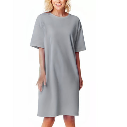 Solid Color Sleep Shirt