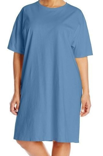 Solid Color Sleep Shirt