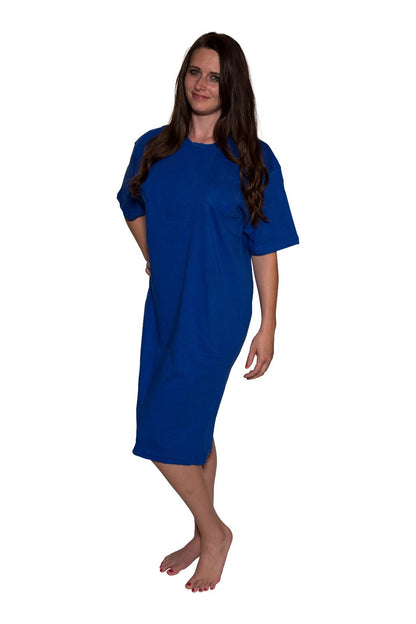 Solid Color Sleep Shirt