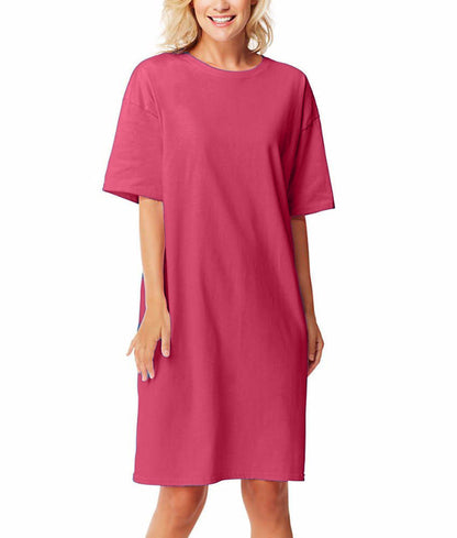 Solid Color Sleep Shirt