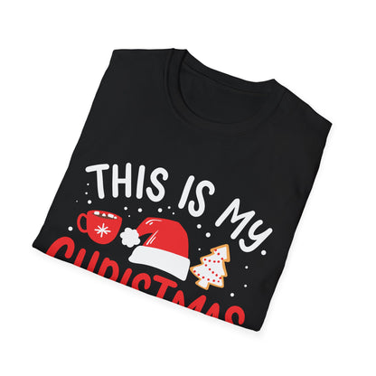 Christmas Pajama Shirt T-Shirt — "This Is My Christmas Pajama Shirt" Holiday Tee