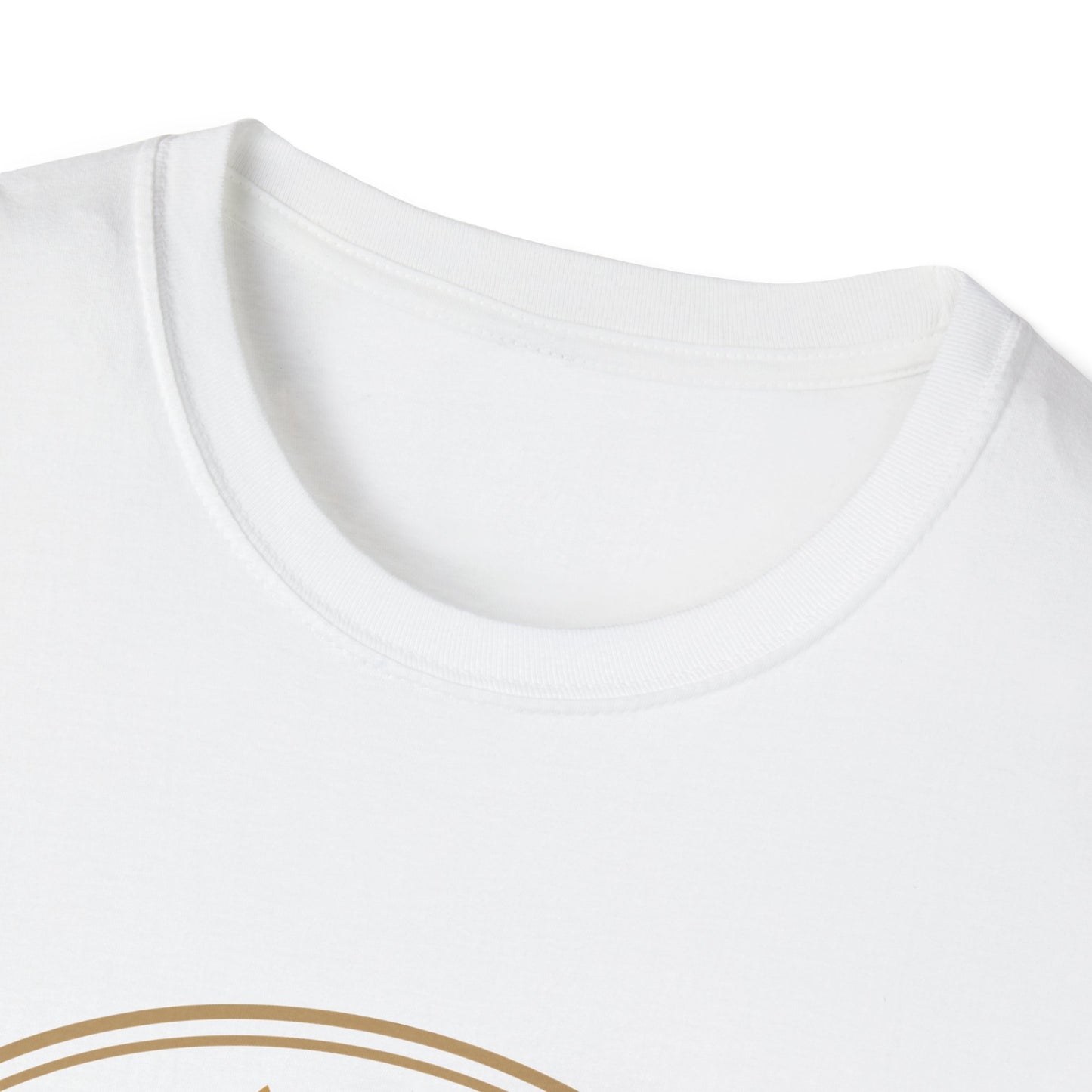 Graphic T-Shirt — "In My Defense I Was Left Unsupervised" Funny Rainbow Design