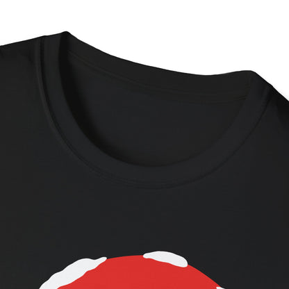 Papa Claus T-Shirt — Christmas Dad Holiday Tee with Santa Hat & Mustache