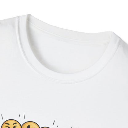 Funny Emoji Tee — "I Am Not Responsible For What My Face Does When You Talk" T-Shirt
