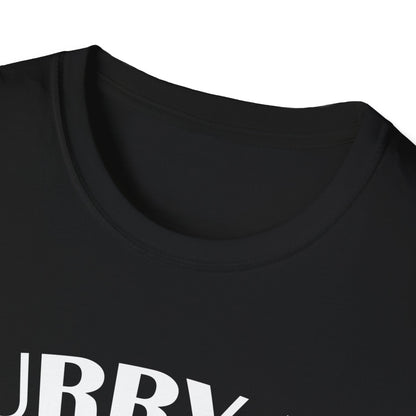 Meditation Humor T-Shirt — "Hurry Up Inner Peace I Don't Have All Day" Yoga Tee