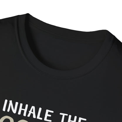 T-Shirt — "Inhale the Good Shit, Exhale the Bad Shit" Koala Yoga Tee