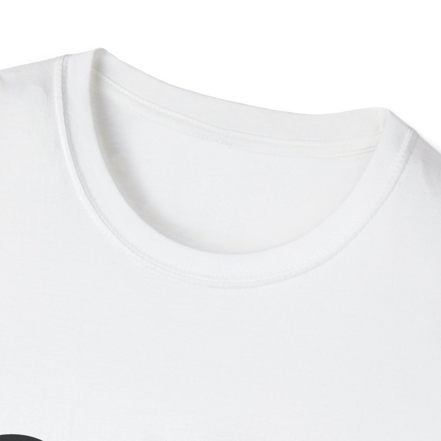 Graphic T-Shirt — "Shh! No One Cares" Bold Typography Tee