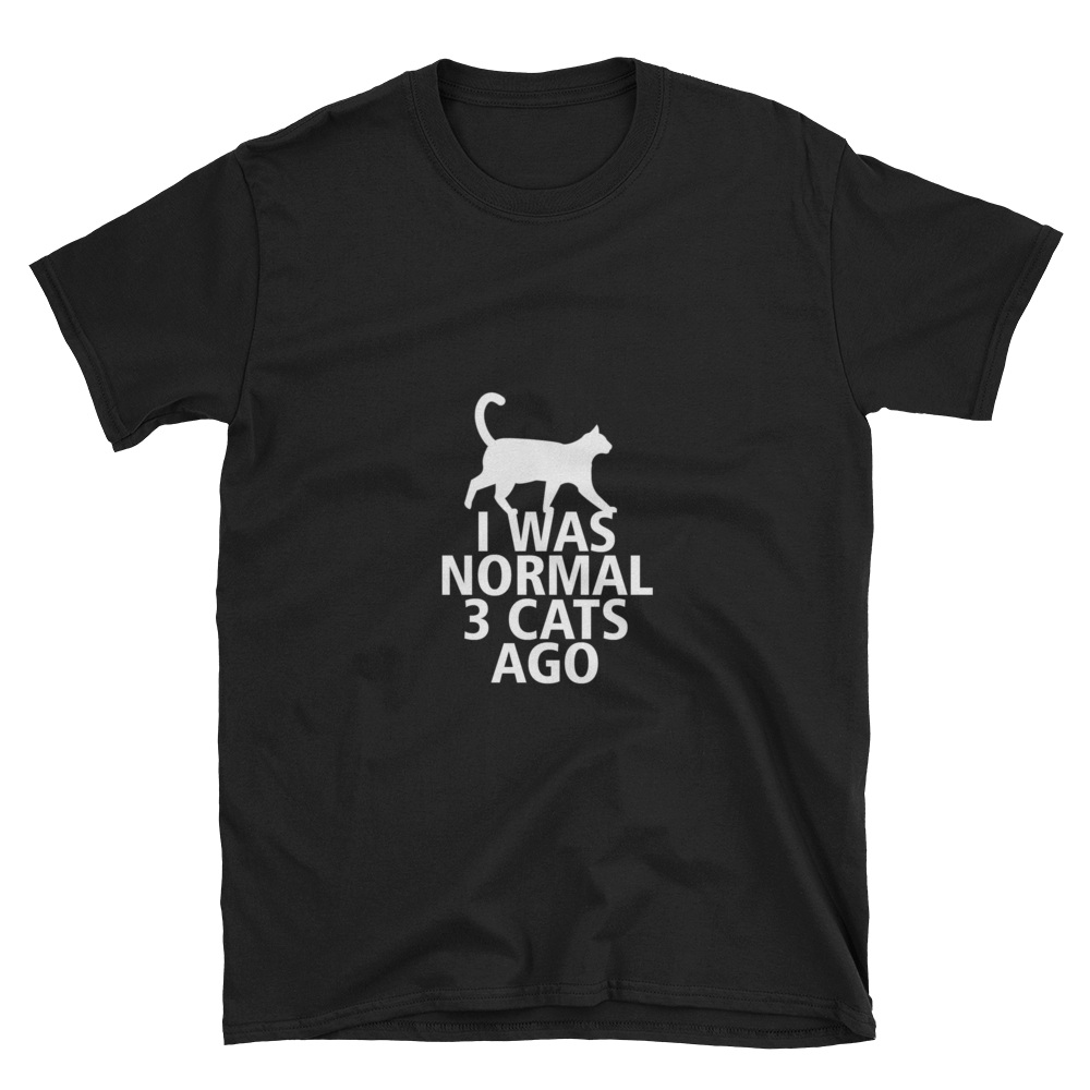 3 Cats Ago Short sleeve t-shirt