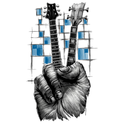 Don't Fret Peace Guitar Music T-Shirt