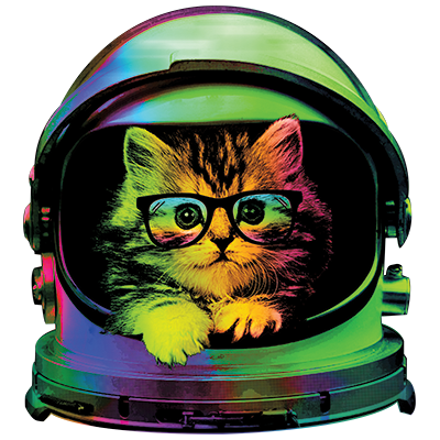 Space Kitten- T-Shirt