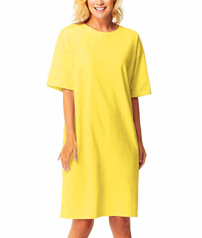 Solid Color Sleep Shirt
