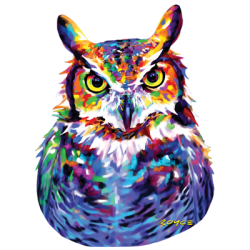 Great Horned Owl T-Shirt