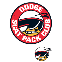 Scat Pack Club Dodge Long Sleeve T-Shirt