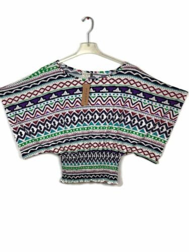 Casual Batwing Blouse Modern Summer Office Sassy Shirt Patterned Stretchable