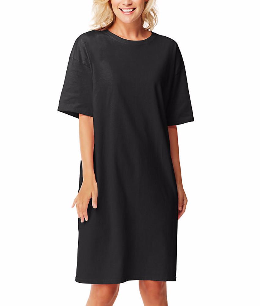 Solid Color Sleep Shirt