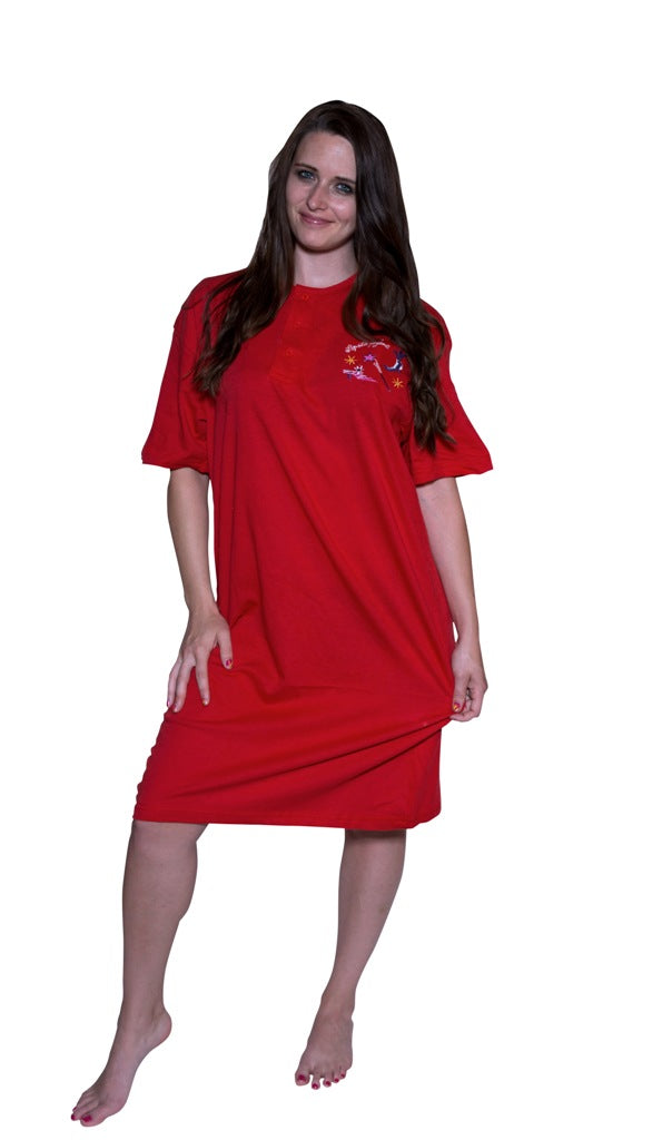 Ladies Cotton Sleep Shirt Special Offer