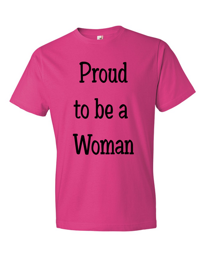 Proud to be a Woman - Text